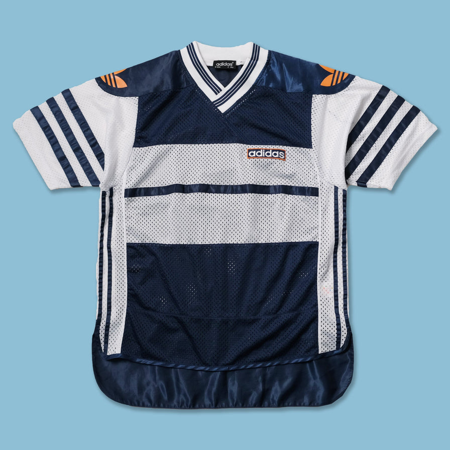 Vintage adidas V-Neck Jersey Medium / Large
