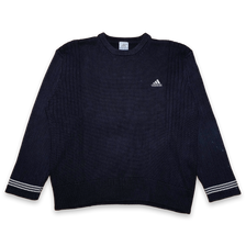 Vintage adidas Knit Sweatshirt XLarge - Double Double Vintage