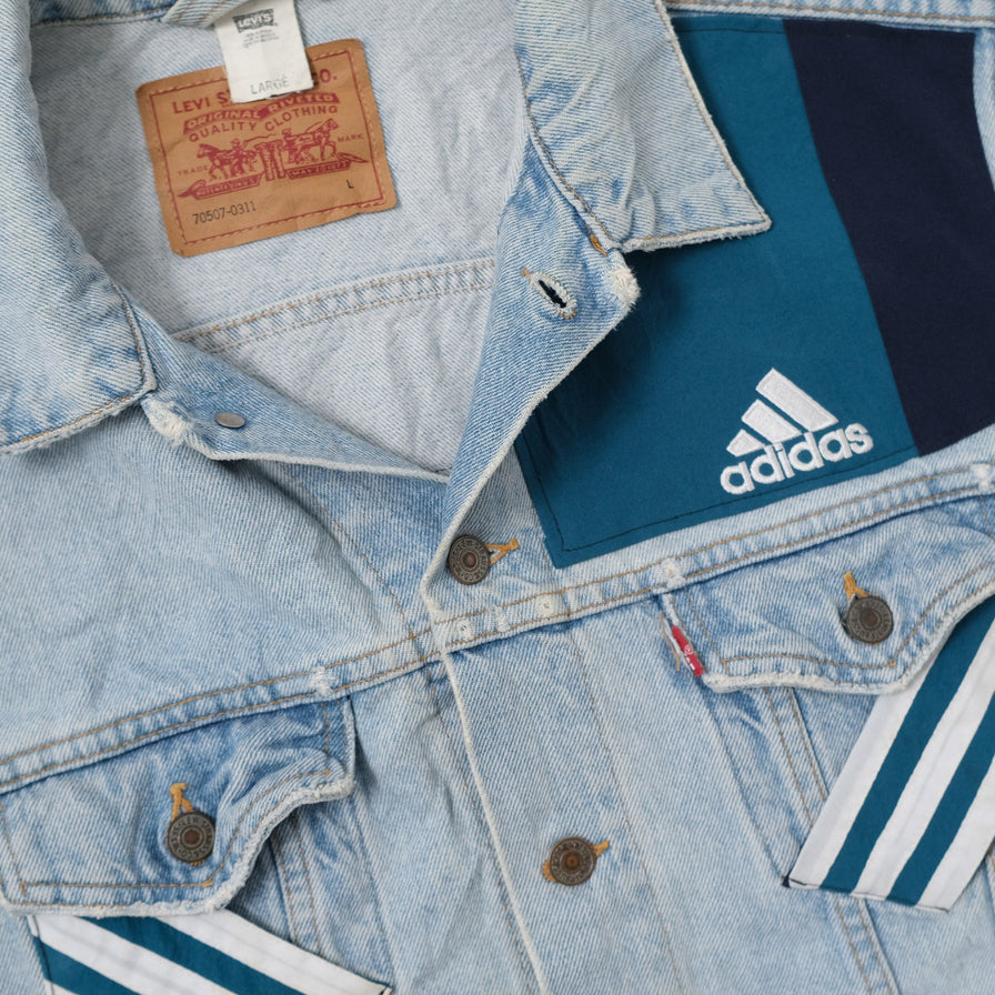 adidas x Levis Denim Jacket Large