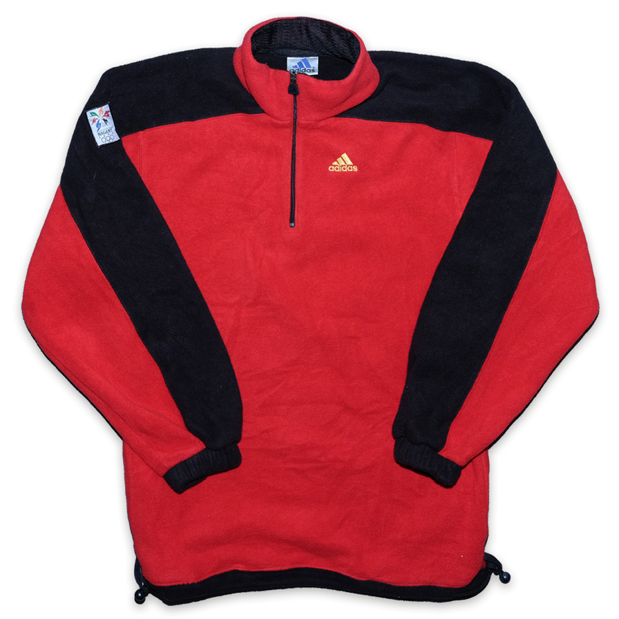 Rare adidas Polartec Olympic Fleece Medium / Large - Double Double Vintage