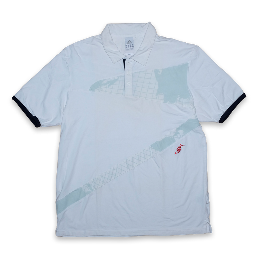 adidas David Beckham Polo XLarge - Double Double Vintage