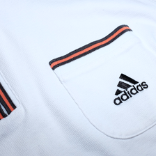 adidas Half Zip Polo Medium / Large - Double Double Vintage