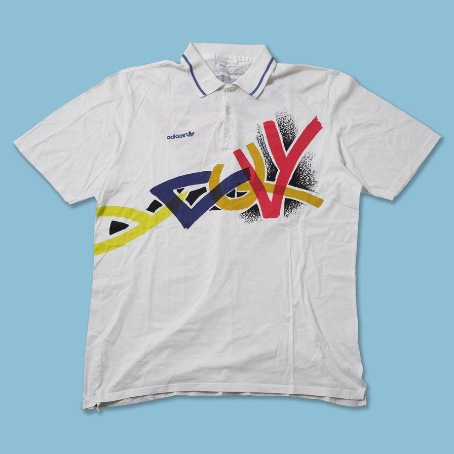 Vintage adidas Stefan Edberg Polo XLarge