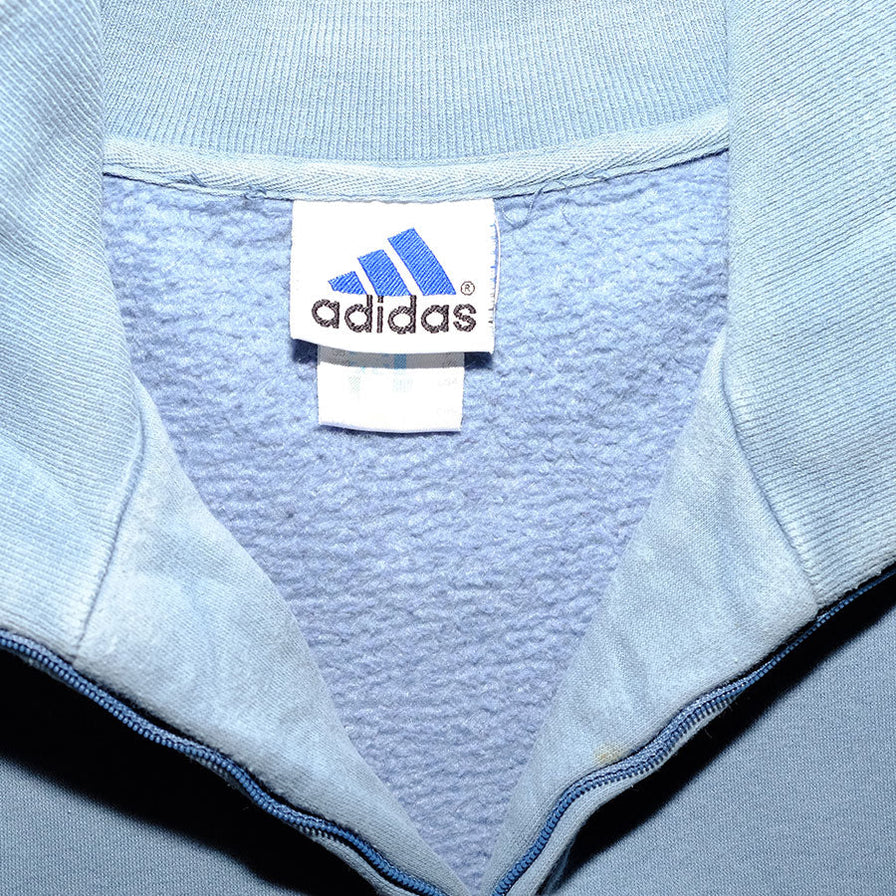 Vintage adidas Q-Zip Sweater Large - Double Double Vintage