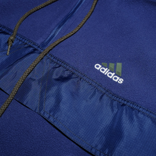 Vintage adidas Q-Zip Large - Double Double Vintage