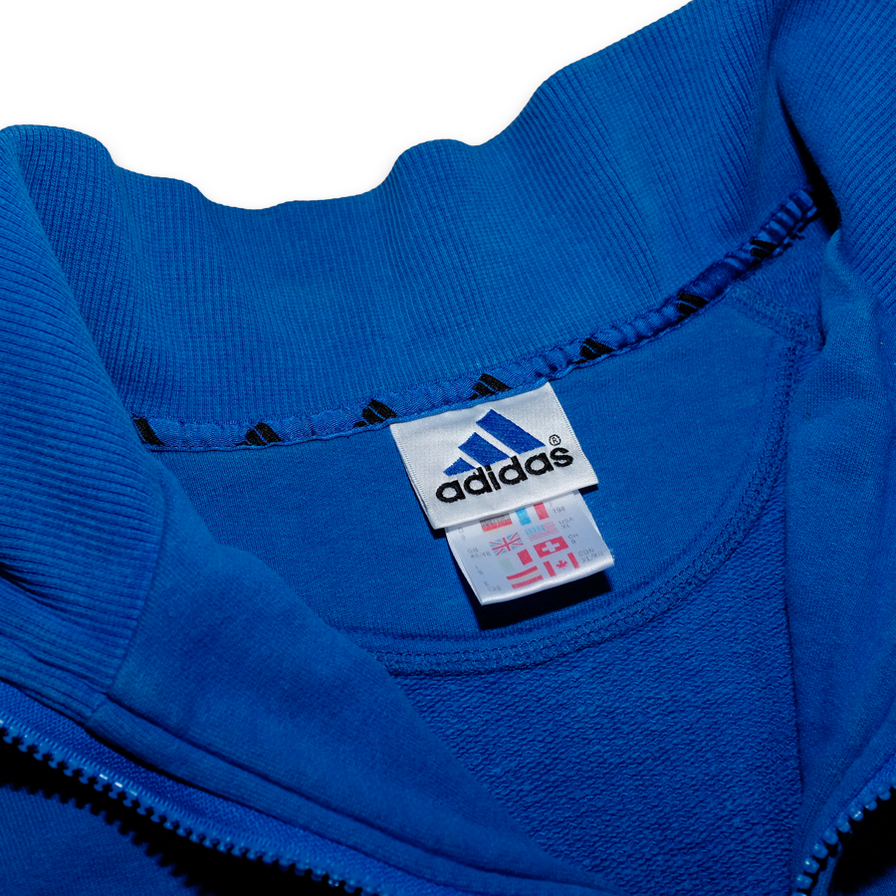 Vintage adidas Quater Zip XLarge - Double Double Vintage