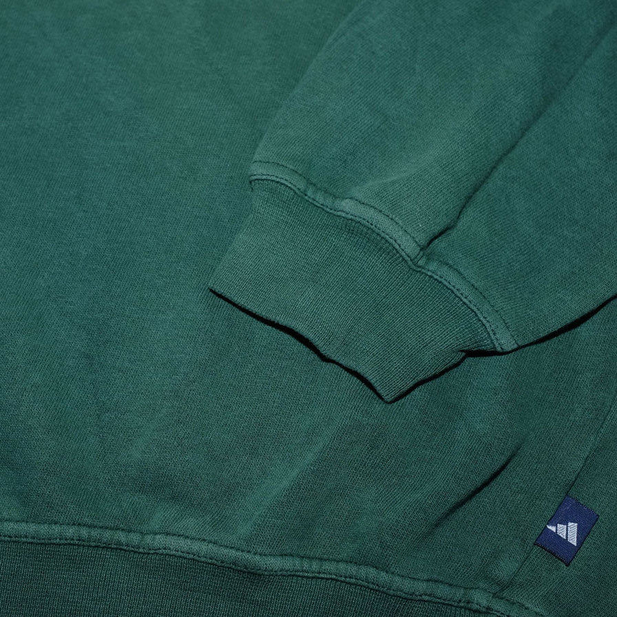 Vintage adidas Q-Zip Sweater Medium - Double Double Vintage