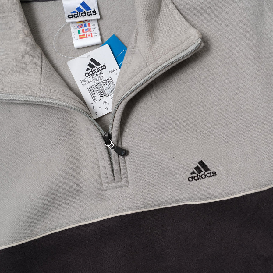 Vintage Deadstock adidas Q-Zip Sweater