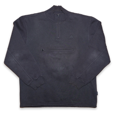 Vintage adidas Q-Zip Sweater Large - Double Double Vintage