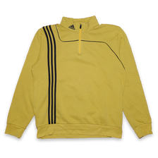 adidas Q-Zip Sweatshirt Large - Double Double Vintage