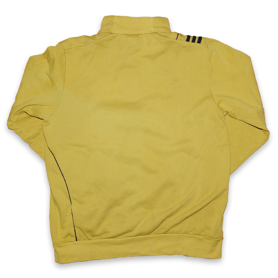 adidas Q-Zip Sweatshirt Large - Double Double Vintage