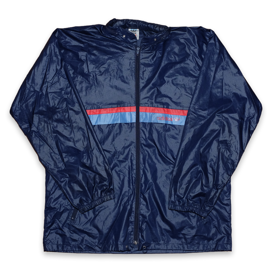 Vintage adidas Packable Rainjacket XLarge - Double Double Vintage