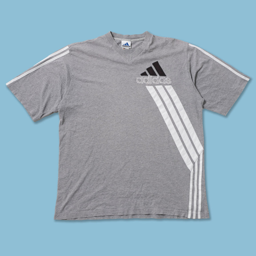 Vintage adidas V-Neck T-Shirt XLarge