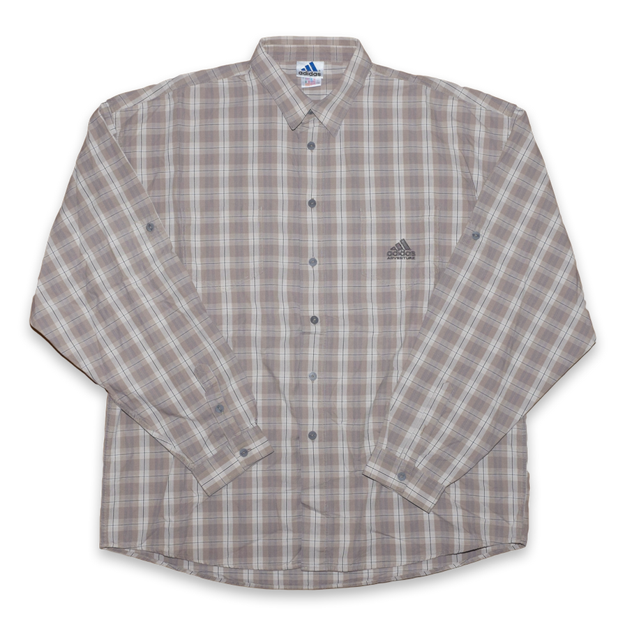 Vintage adidas Adventure Shirt XLarge - Double Double Vintage