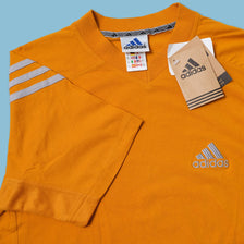 Vintage Deadstock adidas V-Neck T-Shirt Small / Medium