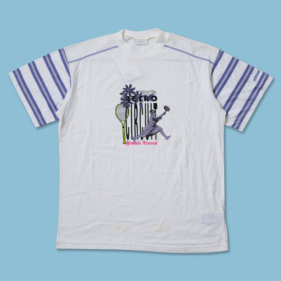 Vintage Deadstock adidas Women's Tennis T-Shirt Large / XLarge