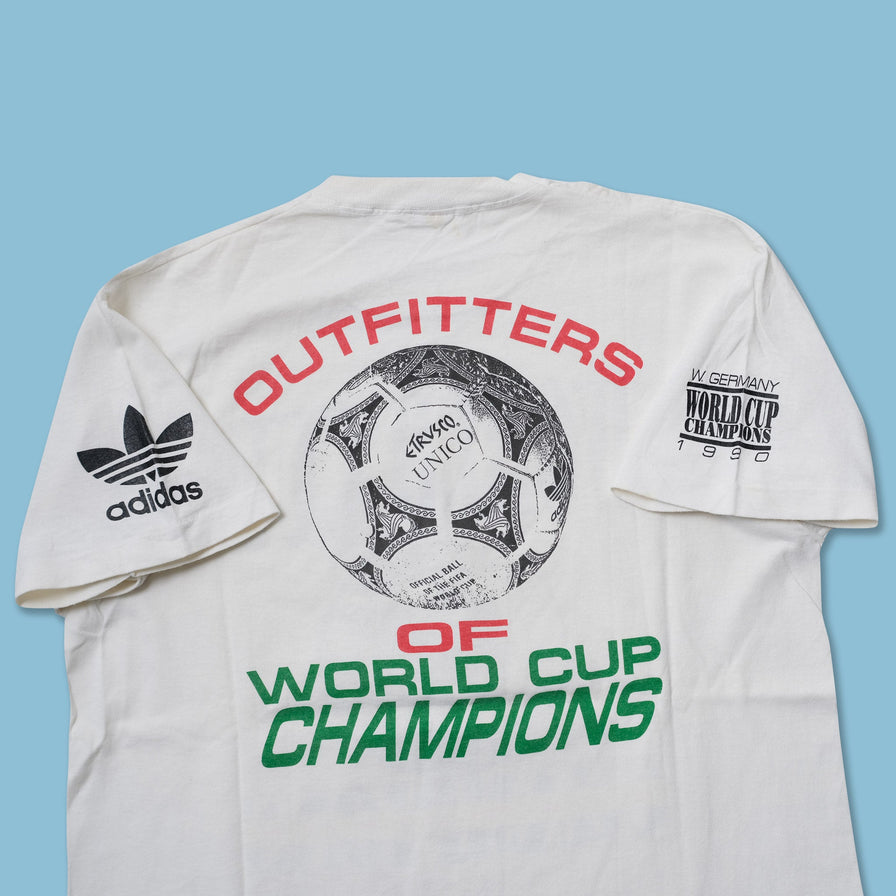 Vintage 1990 adidas World Cup Germany T-Shirt XLarge