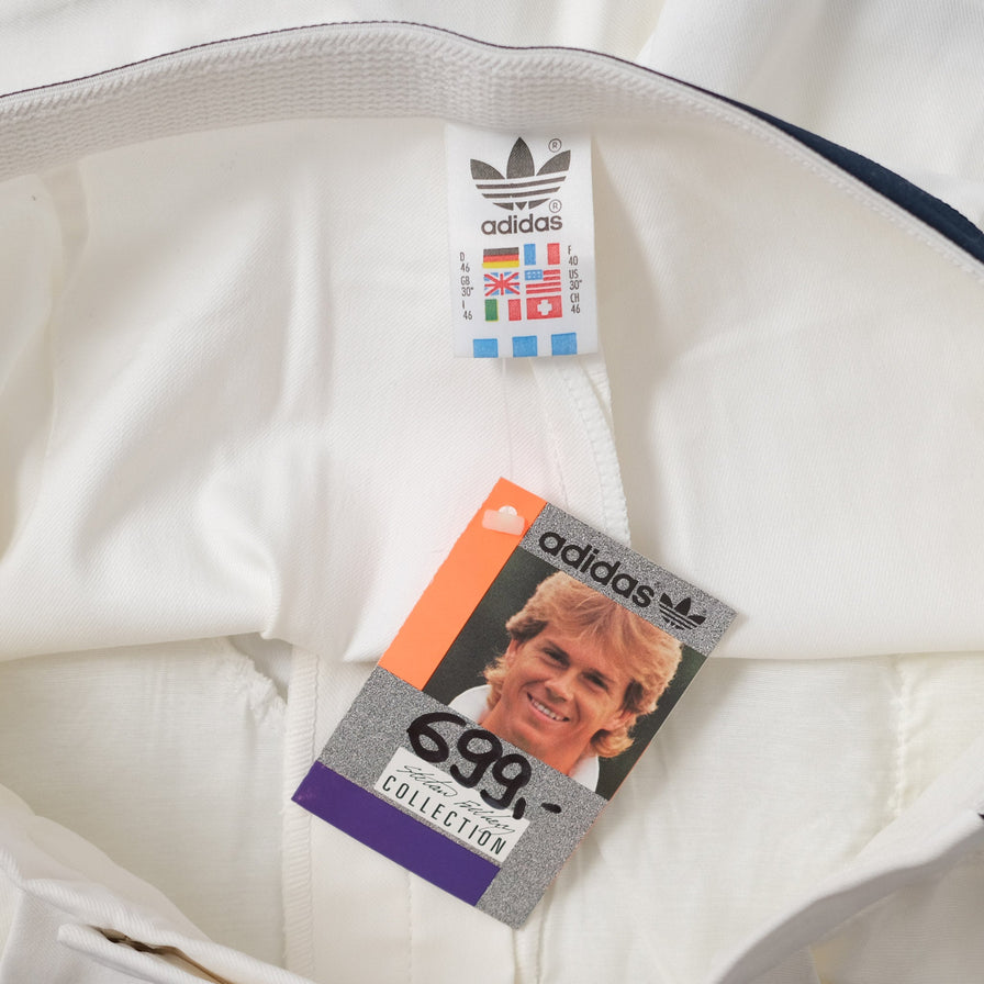 Vintage Deadstock adidas Edberg Shorts Small