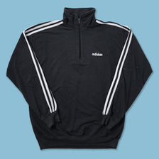 Vintage adidas Q-Zip Sweater Medium