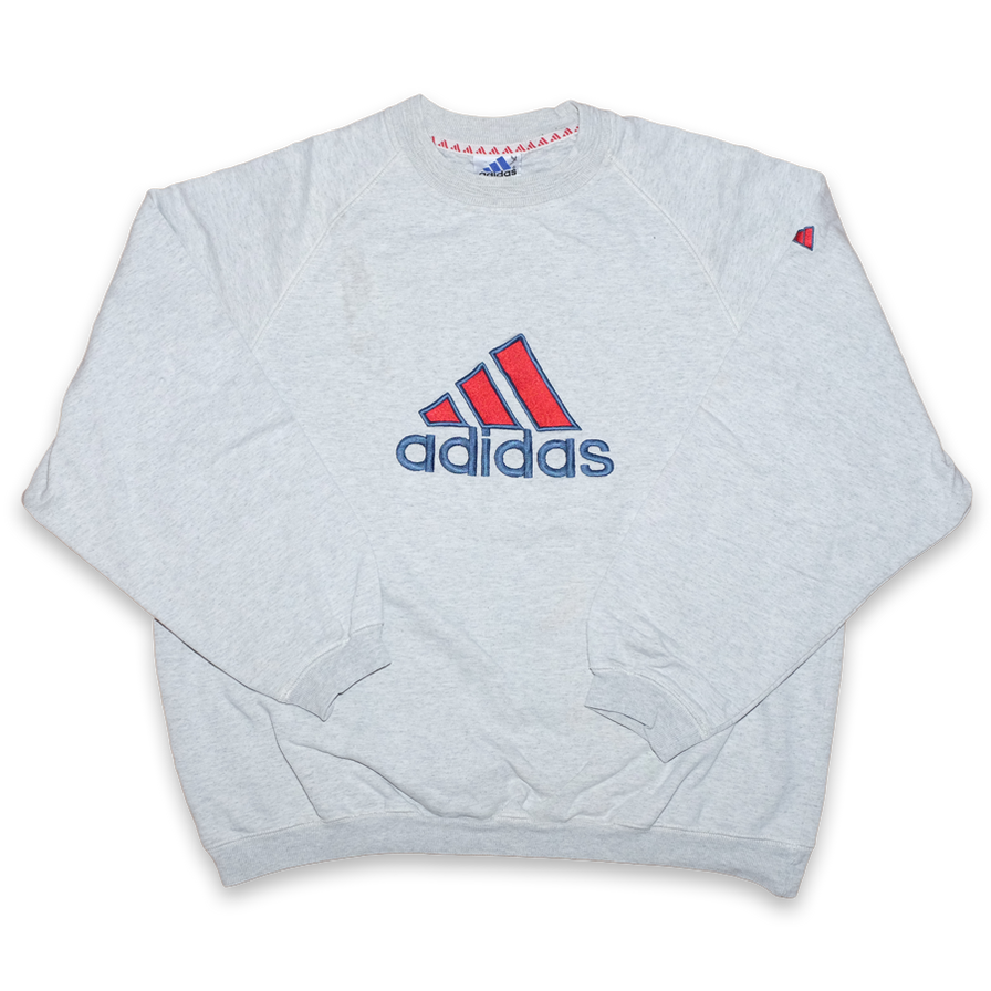 Vintage adidas Logo Sweater M/L - Double Double Vintage