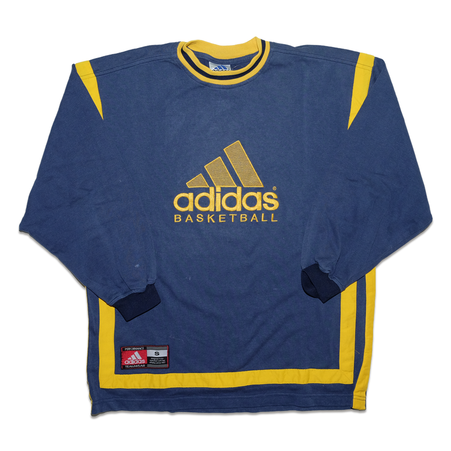 Vintage adidas Basketball Sweater Medium / Large - Double Double Vintage