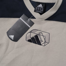 Vintage Deadstock adidas V-Neck Sweater Kids Small
