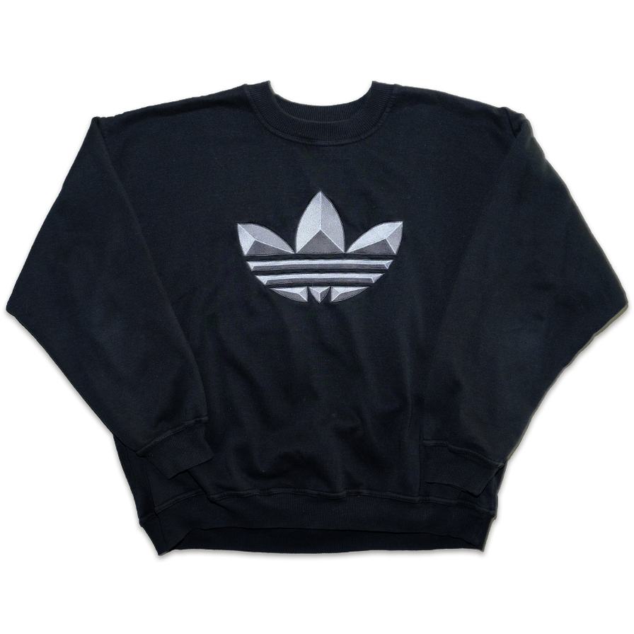adidas  Originals Trefoil Sweater XLarge - Double Double Vintage