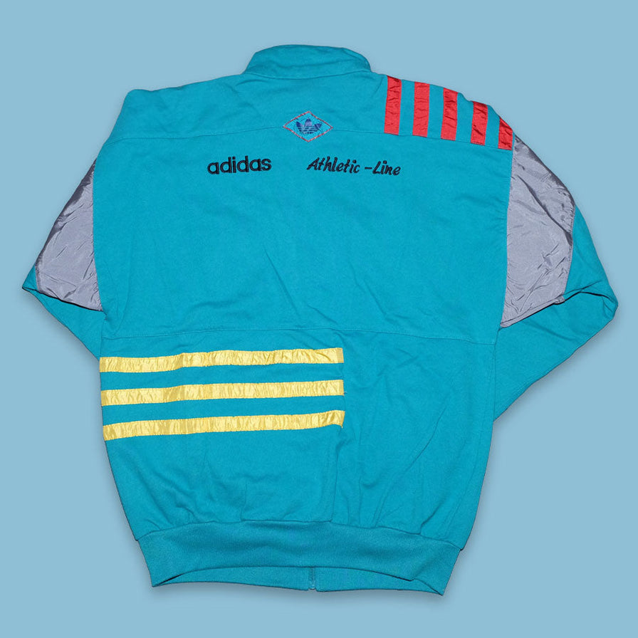 Vintage 80s adidas Sweat Jacket Small - Double Double Vintage