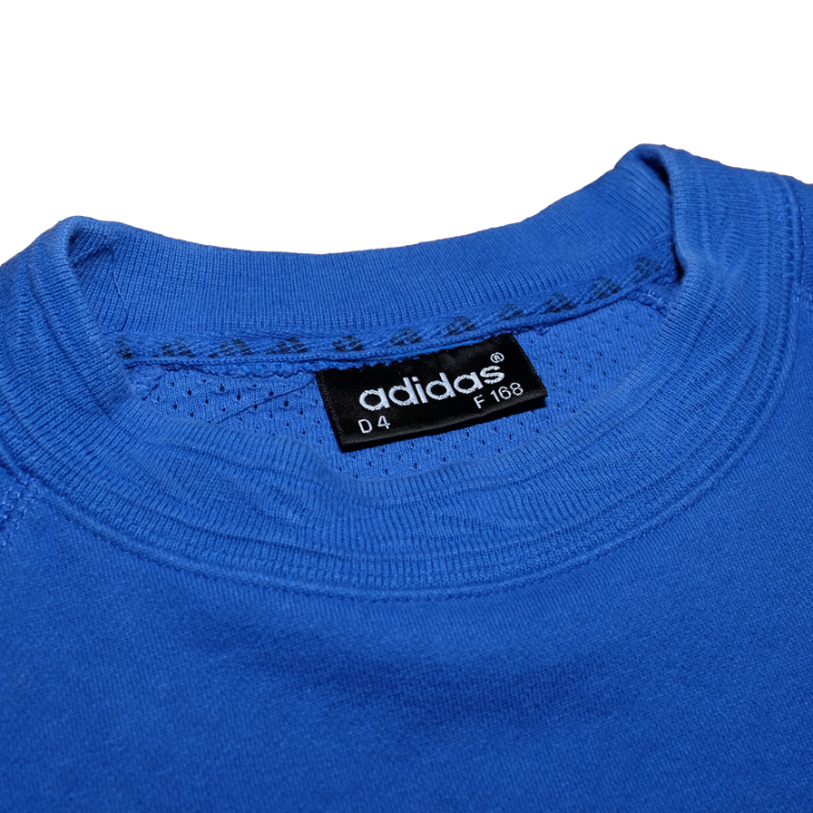 Women Vintage adidas Logo Sweatshirt Large - Double Double Vintage