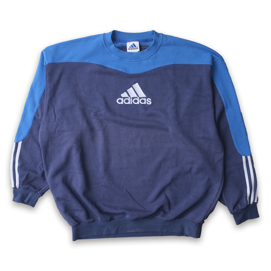adidas Crewneck XLarge - Double Double Vintage