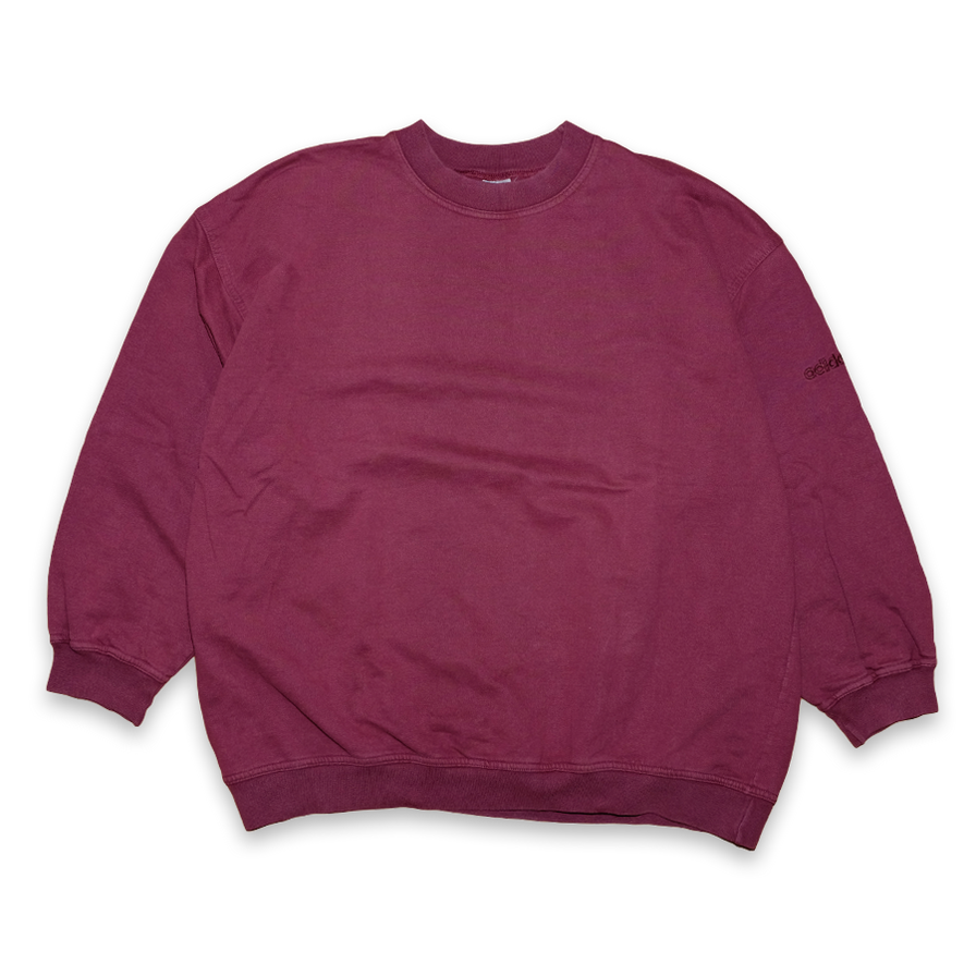 adidas Sleeve Logo Sweatshirt Medium / Large - Double Double Vintage