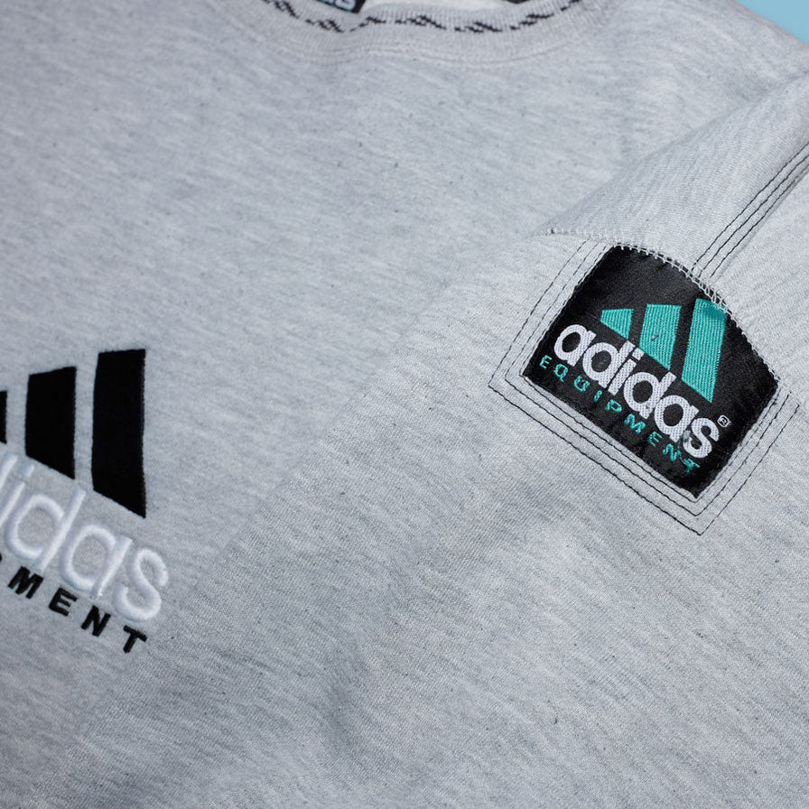 Vintage adidas Equipment Sweatshirt XLarge - Double Double Vintage