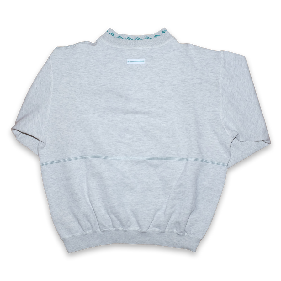 Vintage adidas Equipment Half Zip Sweatshirt Large - Double Double Vintage
