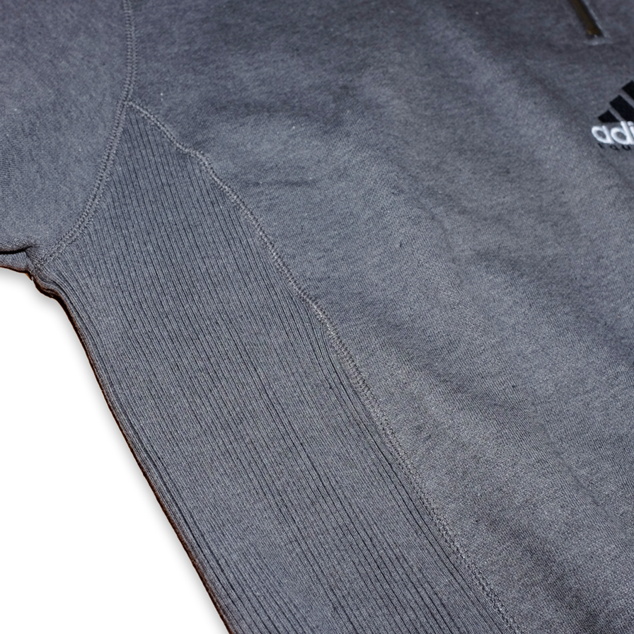 Vintage adidas Equipment Half Zip Sweatshirt XXLarge - Double Double Vintage