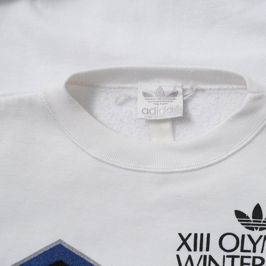 Vintage 80s adidas Lake Placid Olympic Sweater