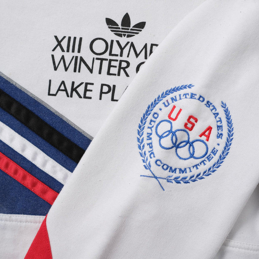 Vintage 80s adidas Lake Placid Olympic Sweater