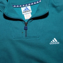 Vintage adidas Q-Zip Sweater Large / XLarge - Double Double Vintage