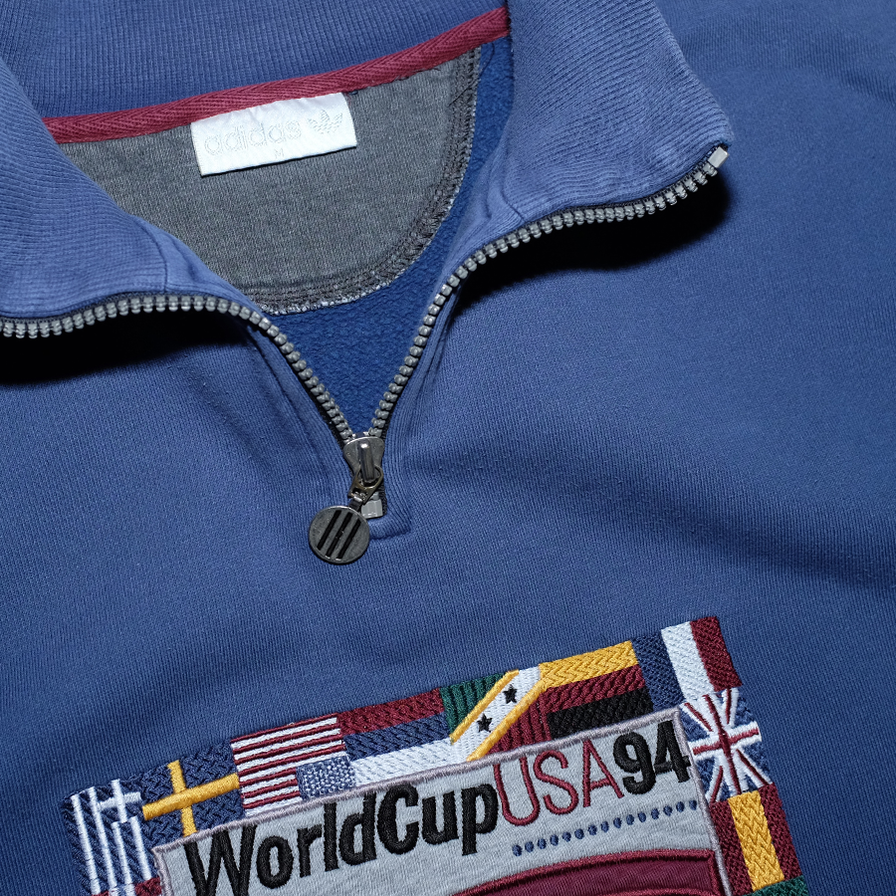 Vintage adidas World Cup '94 USA Sweater Medium - Double Double Vintage