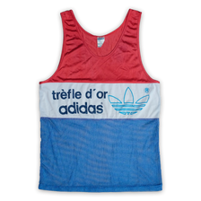 adidas Tricolore Tank Top Large - Double Double Vintage