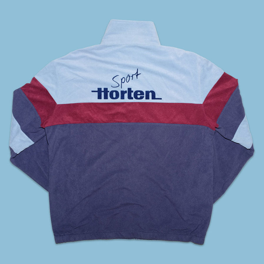 Vintage adidas Velour Track Jacket Medium - Double Double Vintage