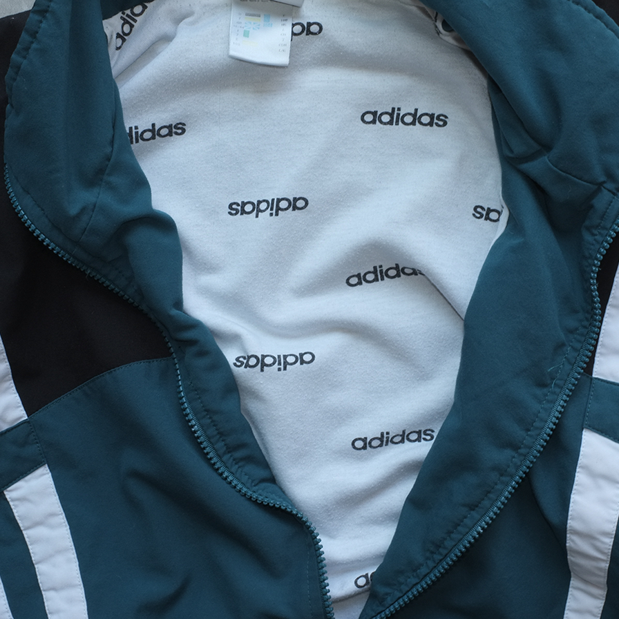 adidas Trackjacket Large - Double Double Vintage