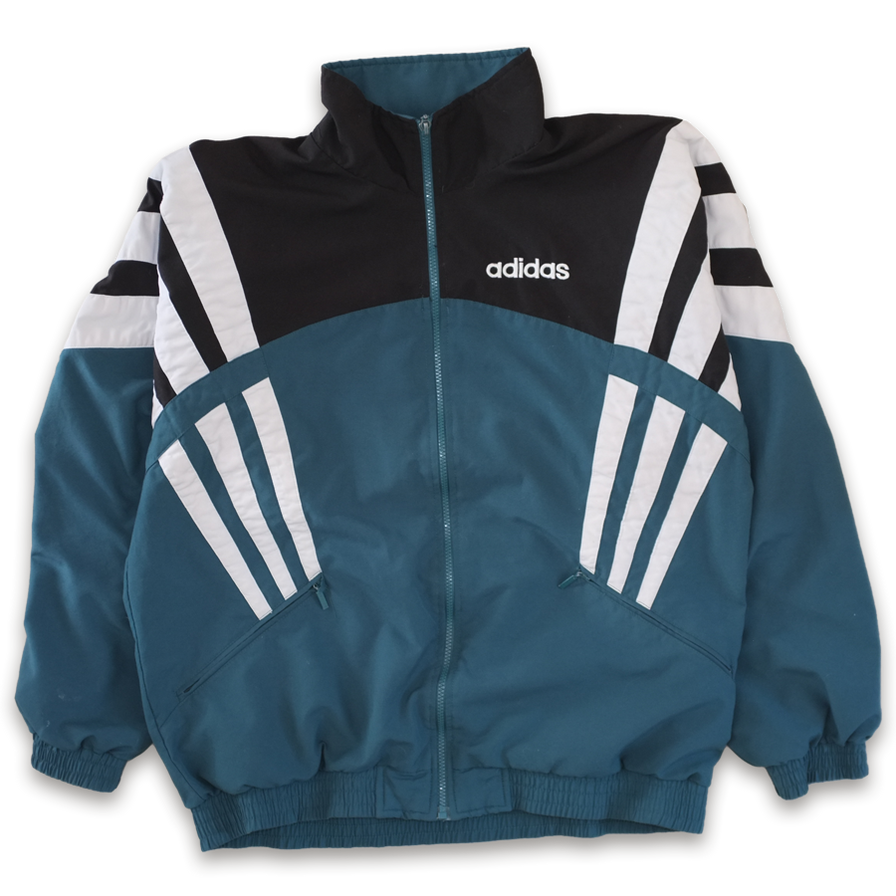 adidas Trackjacket Large - Double Double Vintage