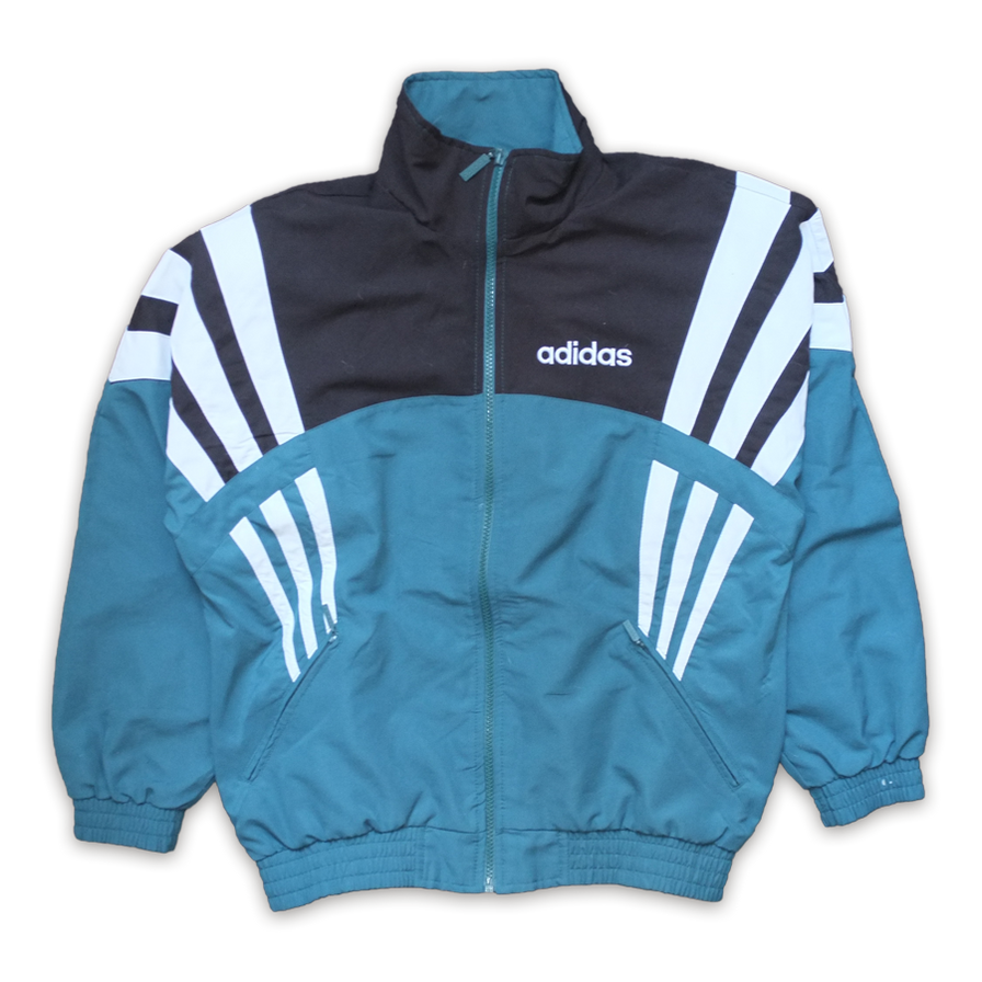 adidas Trackjacket Small - Double Double Vintage