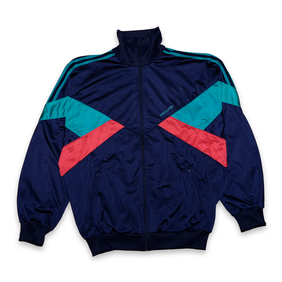 adidas Trackjacket Large - Double Double Vintage