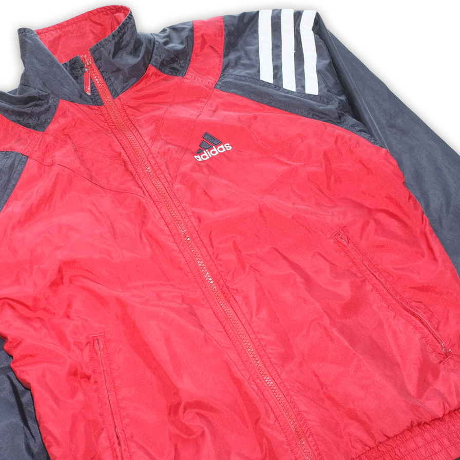 adidas Trackjacket Womens Small - Double Double Vintage