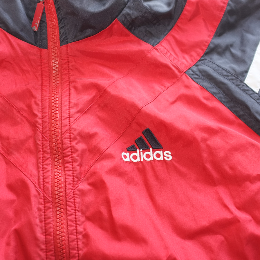 adidas Trackjacket Womens Small - Double Double Vintage