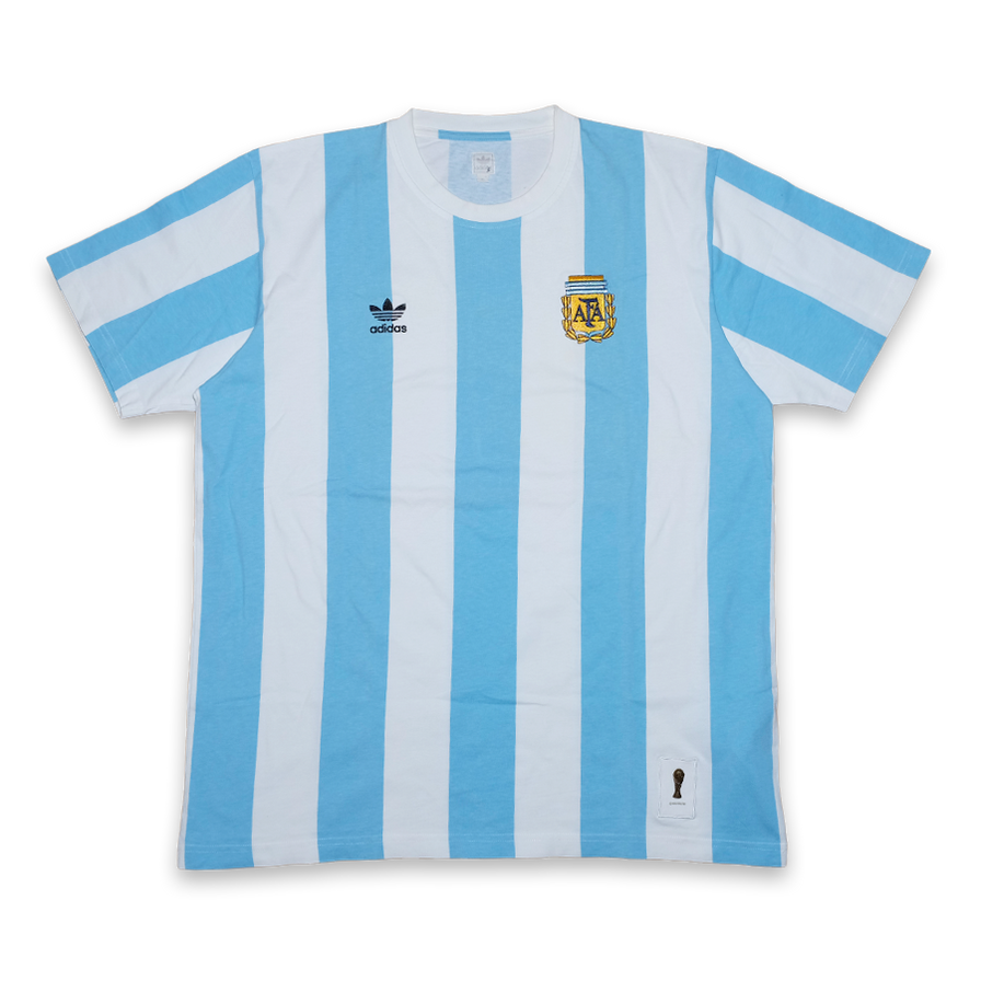 adidas Argentinia World Cup T-Shirt XLarge - Double Double Vintage