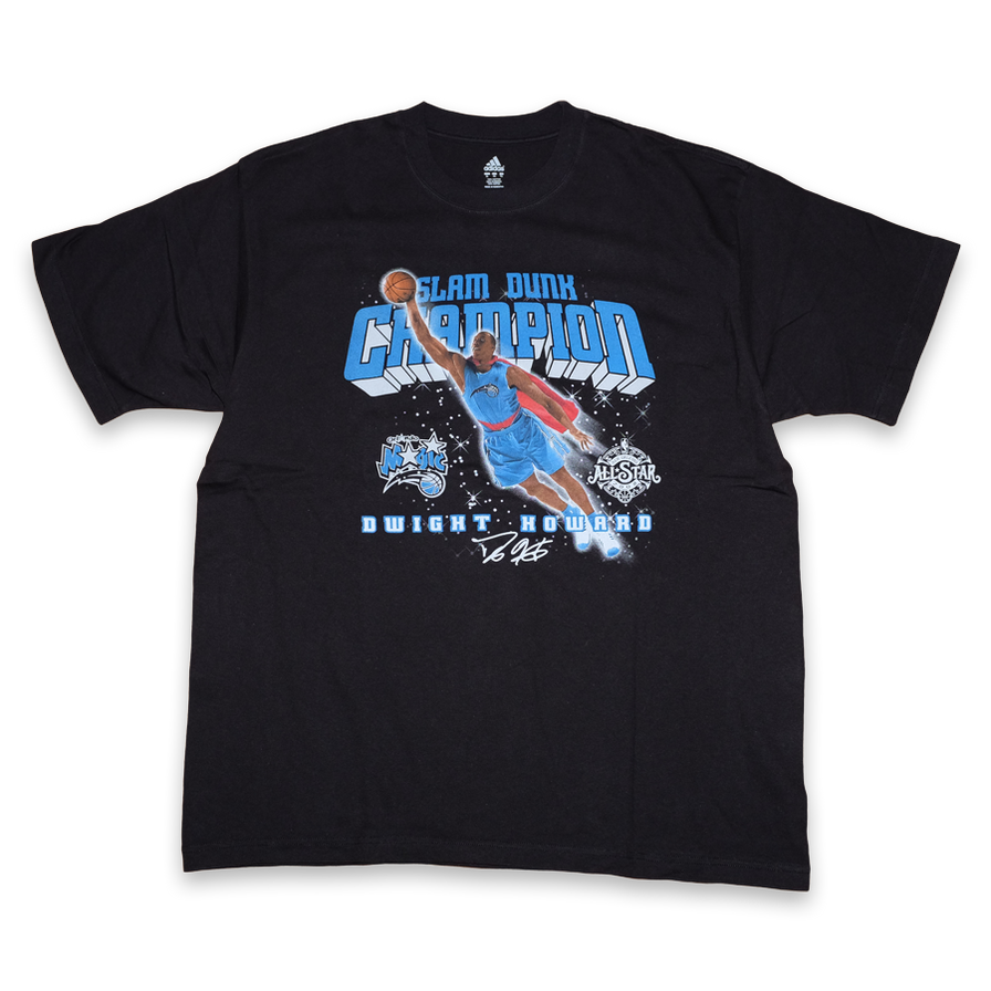 adidas Slam Dunk Superman T-Shirt XLarge - Double Double Vintage