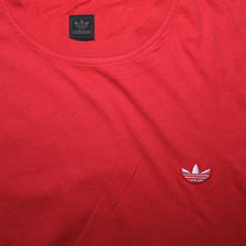adidas Trefoil Logo T-Shirt Small - Double Double Vintage