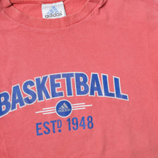 Vintage adidas Basketball T-Shirt Medium